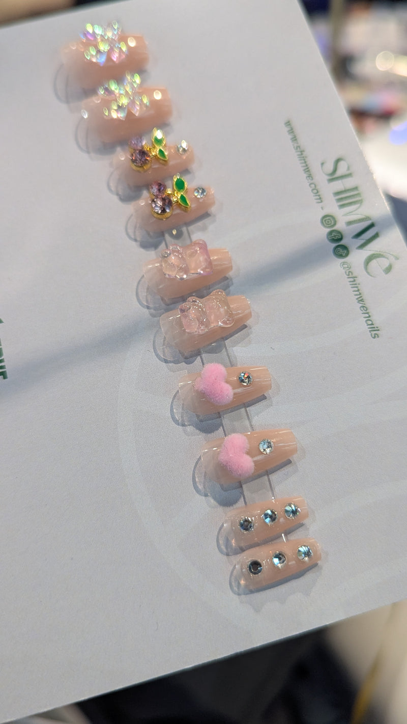 Atelier découverte press on nails 1h