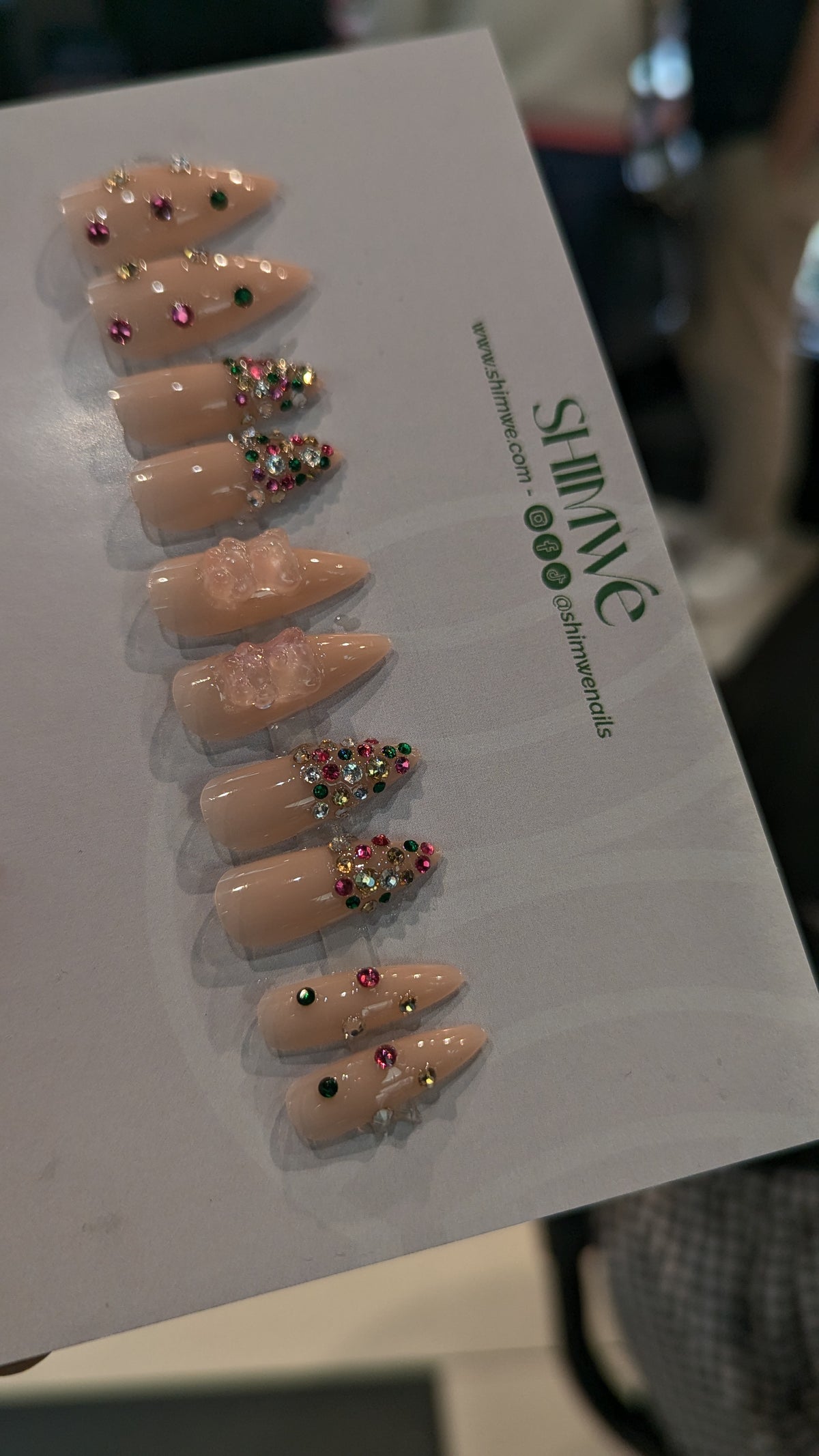 Atelier découverte press on nails 1h