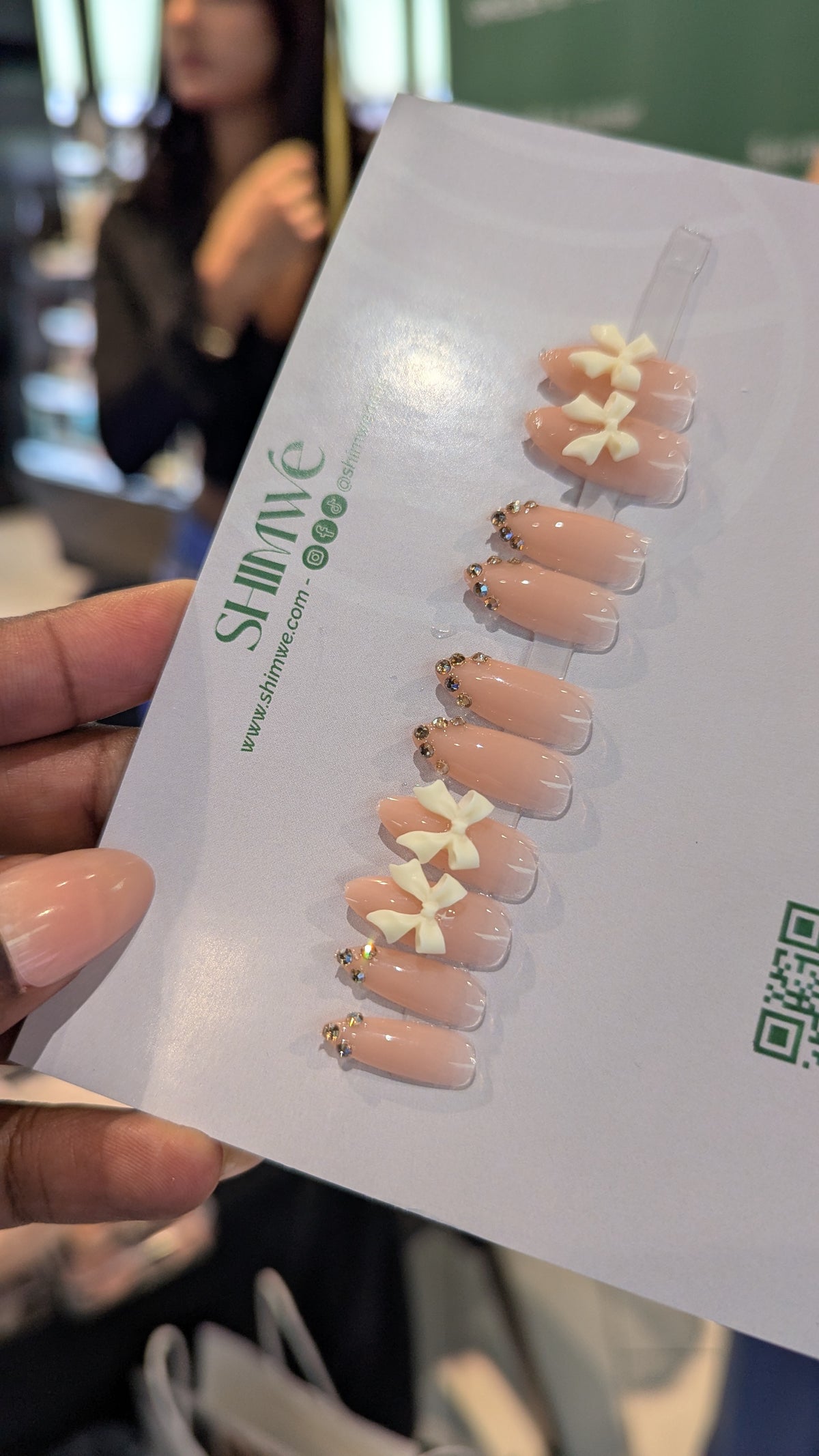 Atelier découverte press on nails 1h