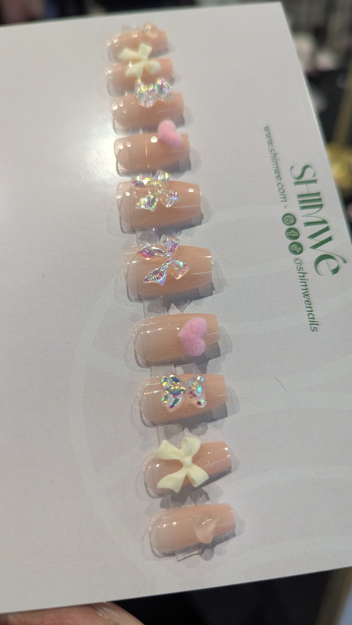 Atelier découverte press on nails 1h