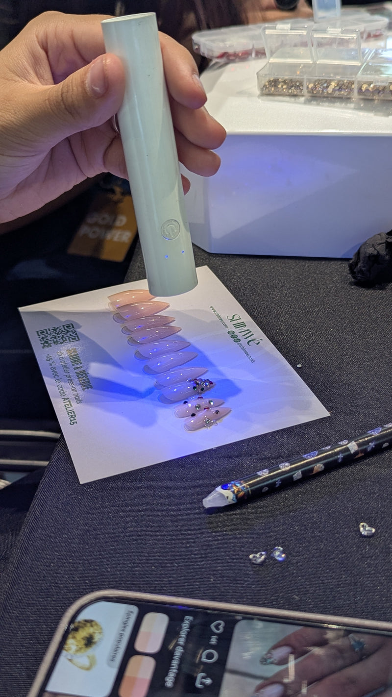 Atelier découverte press on nails 1h