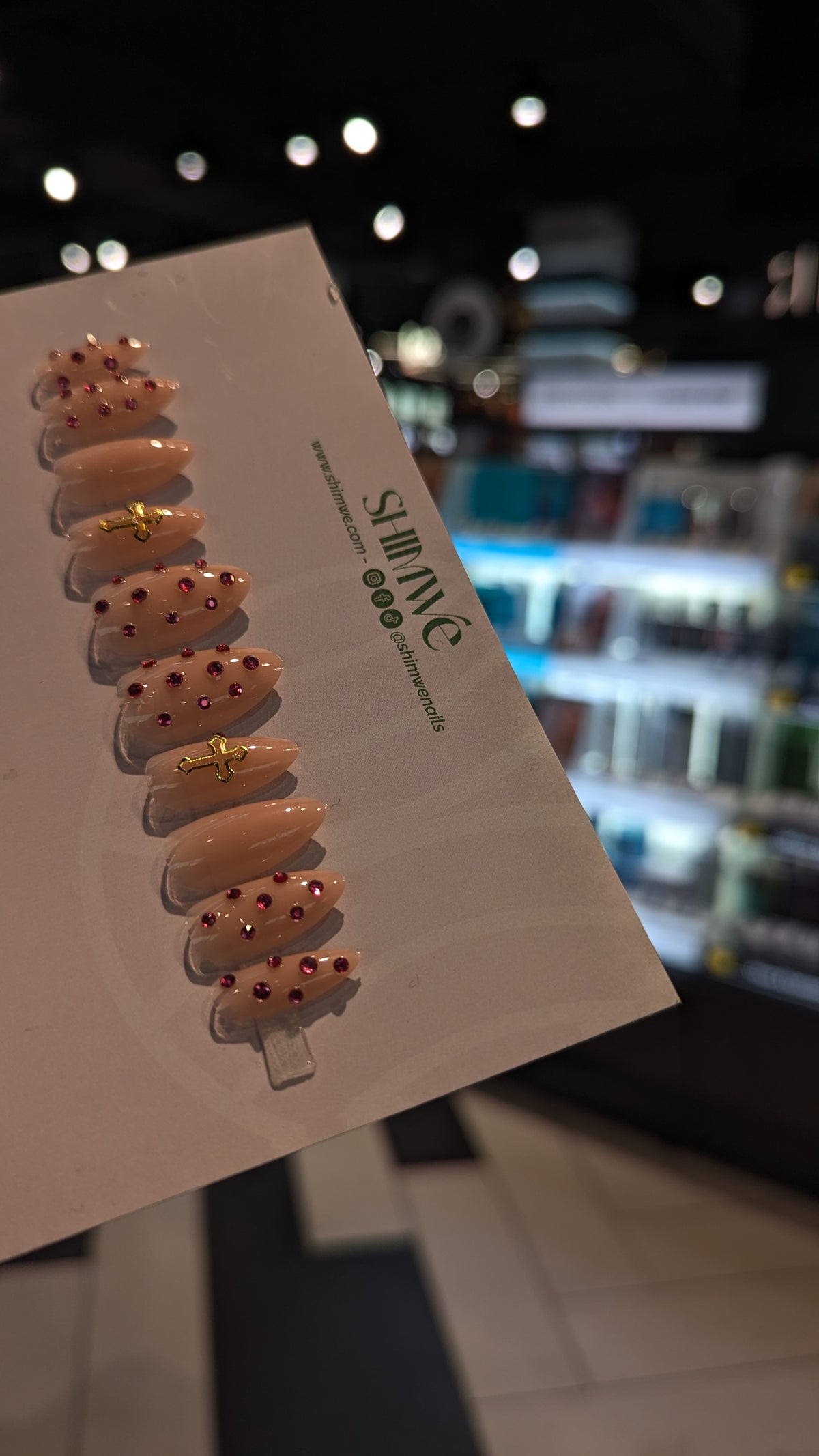 Atelier découverte press on nails 1h