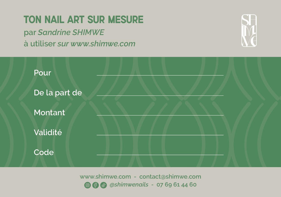 Carte-cadeau SHIMWE