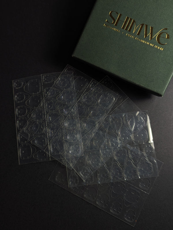 7 feuilles de gel pads (pour 12 poses environ)