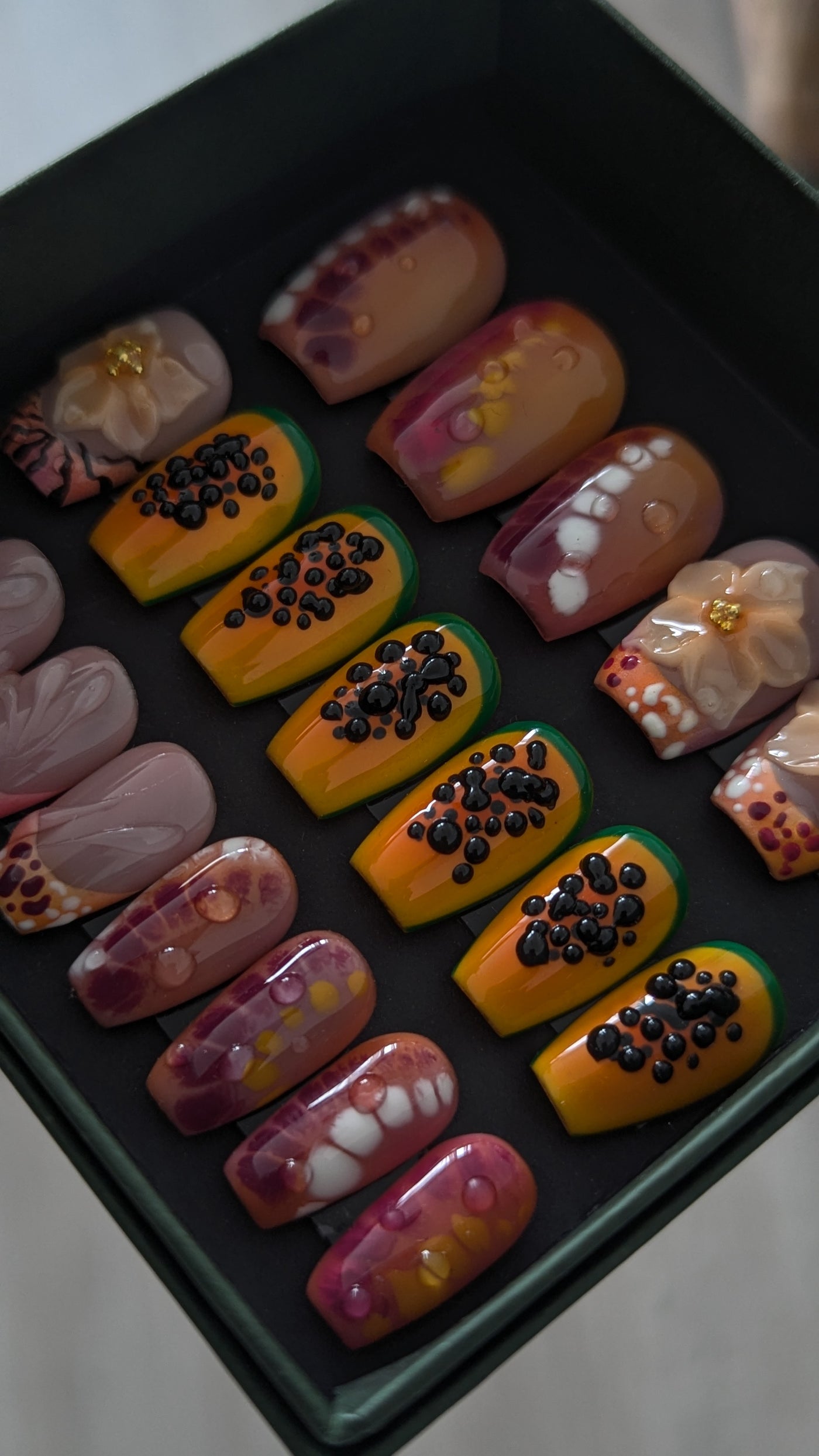 Papaya prêt à expédier (coffin S)